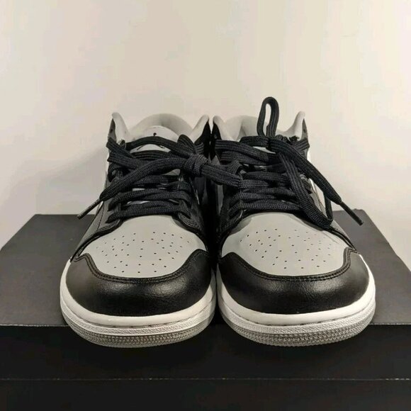 Nike Air Jordan 1 Low SHADOW Light Smoke Grey Toe 553558-039 Men's Size 10.5 - Picture 4 of 12